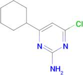 4-chloro-6-cyclohexylpyrimidin-2-amine