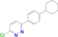 3-Chloro-6-(4-cyclohexylphenyl)pyridazine