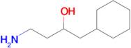 4-Amino-1-cyclohexylbutan-2-ol