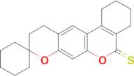 1,2,3,4,10,11-Hexahydro-5h-spiro[benzo[c]pyrano[3,2-g]chromene-9,1'-cyclohexane]-5-thione