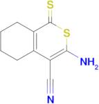 3-Amino-1-thioxo-5,6,7,8-tetrahydro-1h-isothiochromene-4-carbonitrile