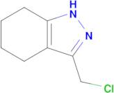 3-(Chloromethyl)-4,5,6,7-tetrahydro-1h-indazole