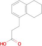 3-(5,6,7,8-Tetrahydronaphthalen-1-yl)propanoic acid