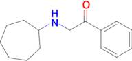 2-(Cycloheptylamino)-1-phenylethan-1-one