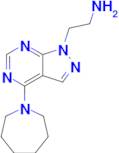2-(4-(Azepan-1-yl)-1h-pyrazolo[3,4-d]pyrimidin-1-yl)ethan-1-amine