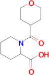 1-(Tetrahydro-2h-pyran-4-carbonyl)piperidine-2-carboxylic acid