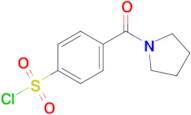 4-(Pyrrolidine-1-carbonyl)benzenesulfonyl chloride