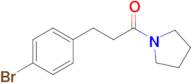 3-(4-Bromophenyl)-1-(pyrrolidin-1-yl)propan-1-one