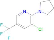 3-Chloro-2-(pyrrolidin-1-yl)-5-(trifluoromethyl)pyridine