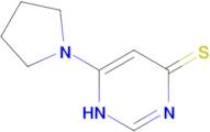 6-(pyrrolidin-1-yl)-1,4-dihydropyrimidine-4-thione