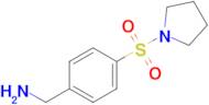 (4-(Pyrrolidin-1-ylsulfonyl)phenyl)methanamine