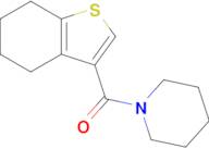 Piperidin-1-yl(4,5,6,7-tetrahydrobenzo[b]thiophen-3-yl)methanone