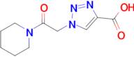 1-(2-Oxo-2-(piperidin-1-yl)ethyl)-1h-1,2,3-triazole-4-carboxylic acid