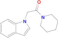 2-(1h-Indol-1-yl)-1-(piperidin-1-yl)ethan-1-one