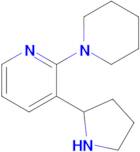 2-(Piperidin-1-yl)-3-(pyrrolidin-2-yl)pyridine