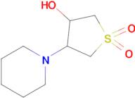 3-Hydroxy-4-(piperidin-1-yl)tetrahydrothiophene 1,1-dioxide