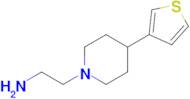 2-(4-(Thiophen-3-yl)piperidin-1-yl)ethan-1-amine