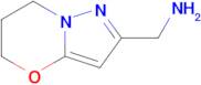 (6,7-Dihydro-5h-pyrazolo[5,1-b][1,3]oxazin-2-yl)methanamine