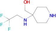 (4-((2,2,2-Trifluoroethyl)amino)piperidin-4-yl)methanol