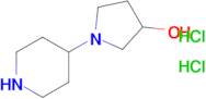 1-(Piperidin-4-yl)pyrrolidin-3-ol dihydrochloride