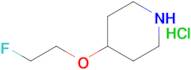 4-(2-Fluoroethoxy)piperidine hydrochloride