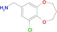 (9-Chloro-3,4-dihydro-2h-benzo[b][1,4]dioxepin-7-yl)methanamine
