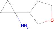 1-(Tetrahydrofuran-3-yl)cyclopropan-1-amine