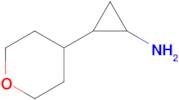 2-(Tetrahydro-2h-pyran-4-yl)cyclopropan-1-amine