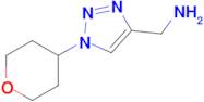 (1-(Tetrahydro-2h-pyran-4-yl)-1h-1,2,3-triazol-4-yl)methanamine