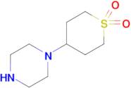4-(Piperazin-1-yl)tetrahydro-2h-thiopyran 1,1-dioxide