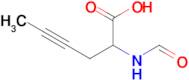 2-Formamidohex-4-ynoic acid