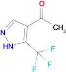 1-[5-(trifluoromethyl)-1H-pyrazol-4-yl]ethan-1-one