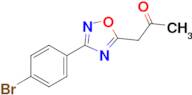 1-(3-(4-Bromophenyl)-1,2,4-oxadiazol-5-yl)propan-2-one