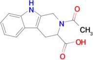 2-Acetyl-2,3,4,9-tetrahydro-1h-pyrido[3,4-b]indole-3-carboxylic acid