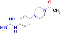 1-(4-(4-Acetylpiperazin-1-yl)phenyl)guanidine