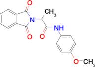2-(1,3-Dioxoisoindolin-2-yl)-N-(4-methoxyphenyl)propanamide