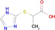 2-(4H-1,2,4-triazol-3-ylsulfanyl)propanoic acid