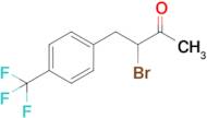 3-Bromo-4-(4-(trifluoromethyl)phenyl)butan-2-one