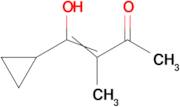 4-cyclopropyl-4-hydroxy-3-methylbut-3-en-2-one