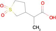 2-(1,1-Dioxidotetrahydrothiophen-3-yl)propanoic acid