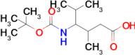 4-((Tert-butoxycarbonyl)amino)-3,5-dimethylhexanoic acid