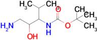 Tert-butyl (1-amino-2-hydroxy-4-methylpentan-3-yl)carbamate