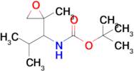 Tert-butyl (2-methyl-1-(2-methyloxiran-2-yl)propyl)carbamate
