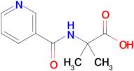 2-Methyl-2-(nicotinamido)propanoic acid