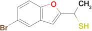 1-(5-Bromobenzofuran-2-yl)ethane-1-thiol