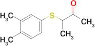 3-((3,4-Dimethylphenyl)thio)butan-2-one