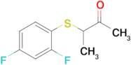 3-((2,4-Difluorophenyl)thio)butan-2-one