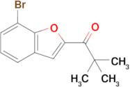 1-(7-Bromobenzofuran-2-yl)-2,2-dimethylpropan-1-one