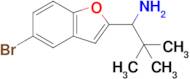 1-(5-Bromobenzofuran-2-yl)-2,2-dimethylpropan-1-amine