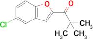 1-(5-Chlorobenzofuran-2-yl)-2,2-dimethylpropan-1-one